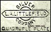 L. A. Littlefield Silver Company, quadruple plate