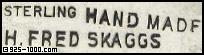 H.Fred Skaggs, hand made, sterling