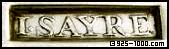 I.Sayre