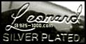 Leonard, silver plated