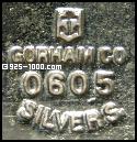anchor, Gorham Co, silver s